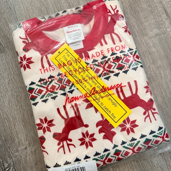Hanna Andersson Dear Deer LJ Pajama Set NWT - Picture 5 of 6